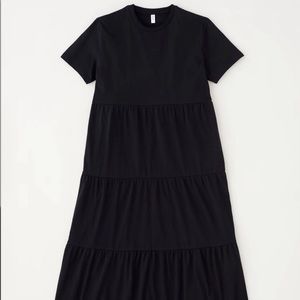 KOTN Midi-Tiered Babydoll Dress + Tote Bag